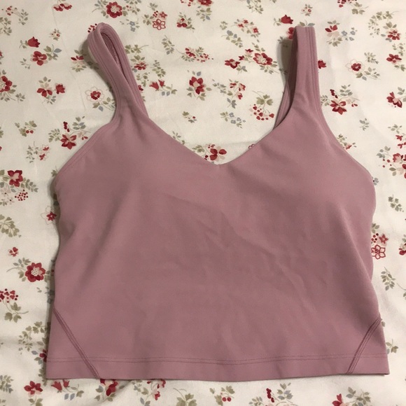 lululemon align tank pink taupe